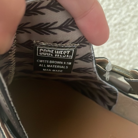 Womens New Code West Truth Told Western Boots - Picture 5 of 9